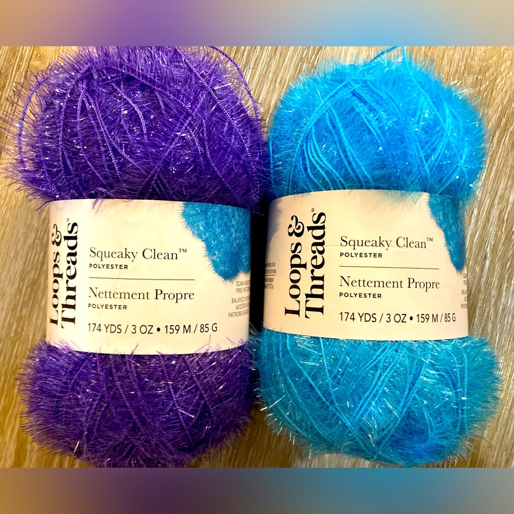 Loops & Threads Squeaky Clean polyester dish scrubby yarn